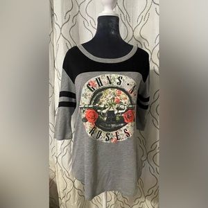 Bravado Guns n’ Roses 3 quarter sleeve T-Shirt